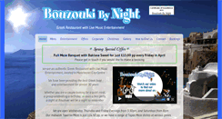 Desktop Screenshot of bouzoukibynight.co.uk